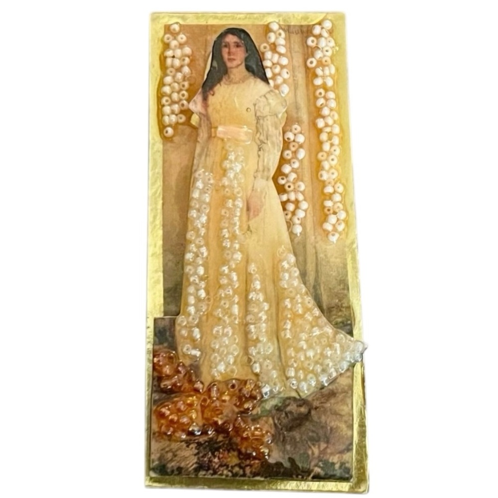 “Whistler & Me” Art Brooch by Bonnie Kondor